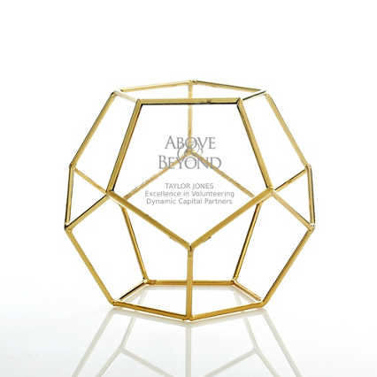 Artful Desktop Trophy - Dodecahedron